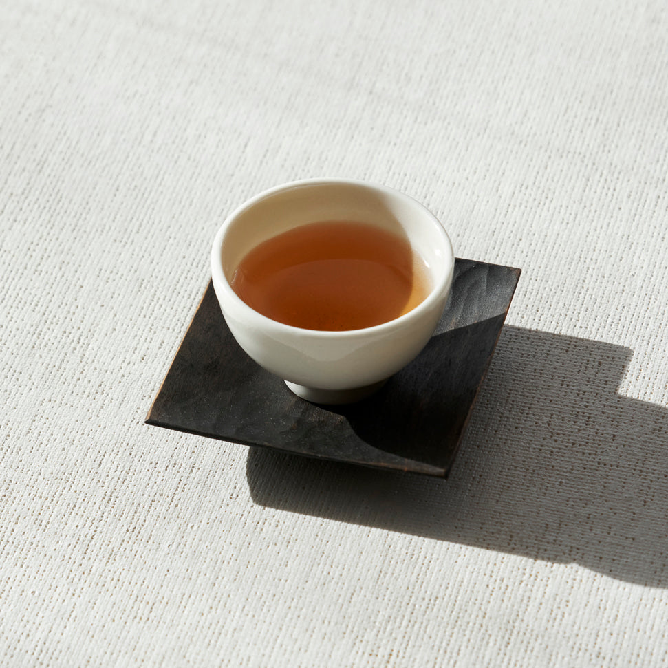 벚나무 에보나이징 잔받침